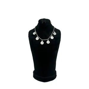 گردنبند نقره دخترانه مدل زنجیر طرح اسم روژین