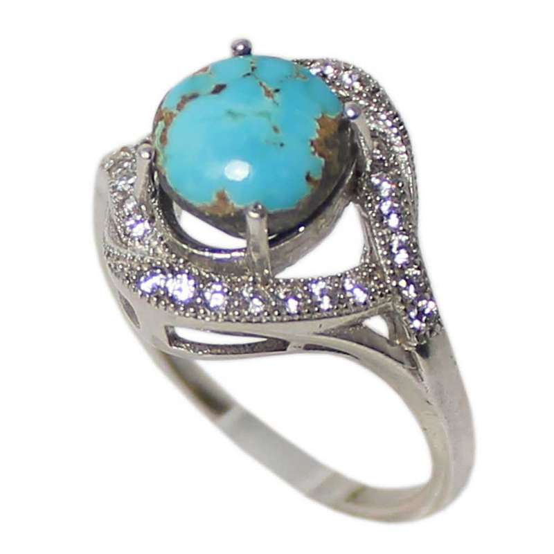 انگشتر نقره زنانه کد 12040