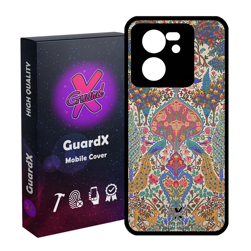 کاور گارد ایکس طرح سنتی مدل Glass10225 مناسب برای گوشی موبایل شیائومی 13T/13T Pro/Redmi K60 Ultra