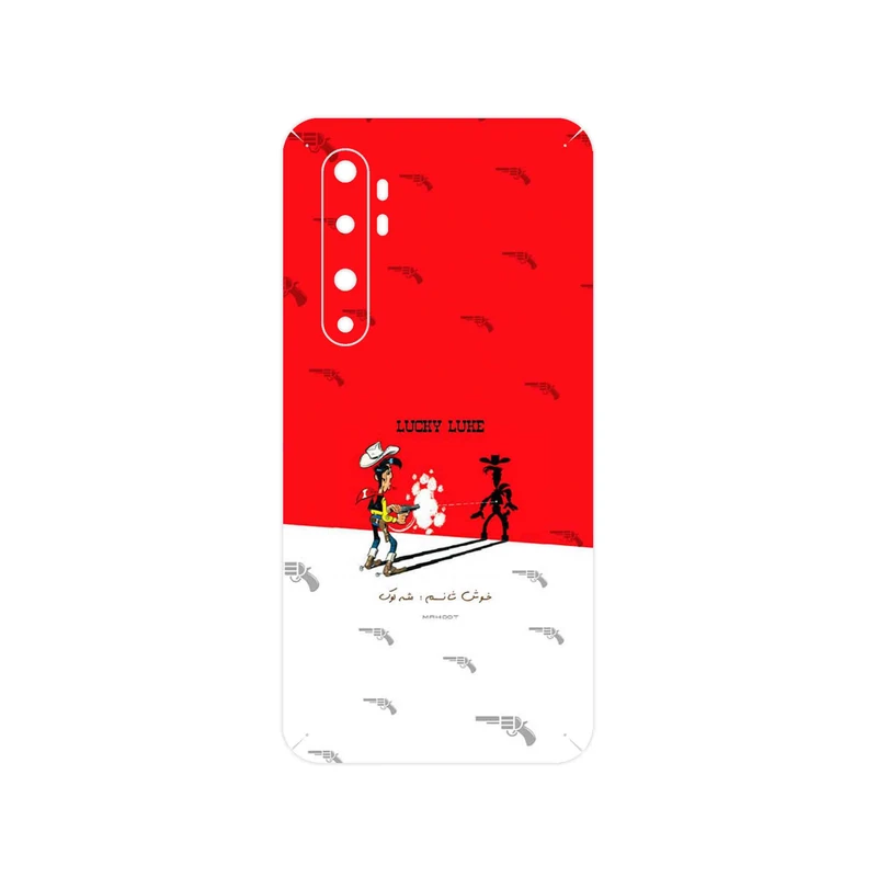 برچسب پوششی ماهوت مدل Lucky Luke مناسب برای گوشی موبایل شیائومی Mi Note 10 Lite
