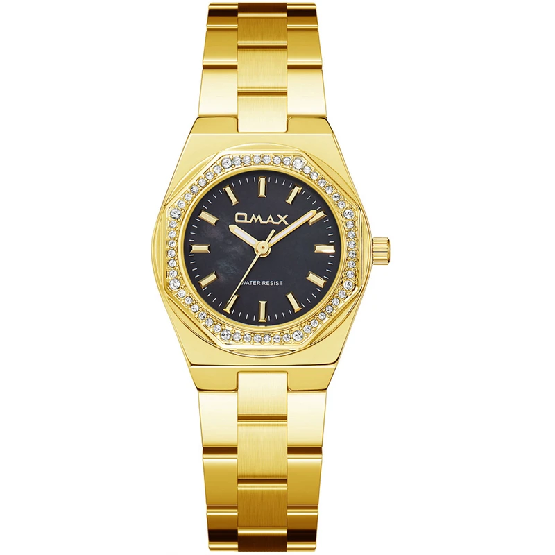 ساعت مچی عقربه‌ای کوارتز زنانه اوماکس مدل SQ_BS008G21IO