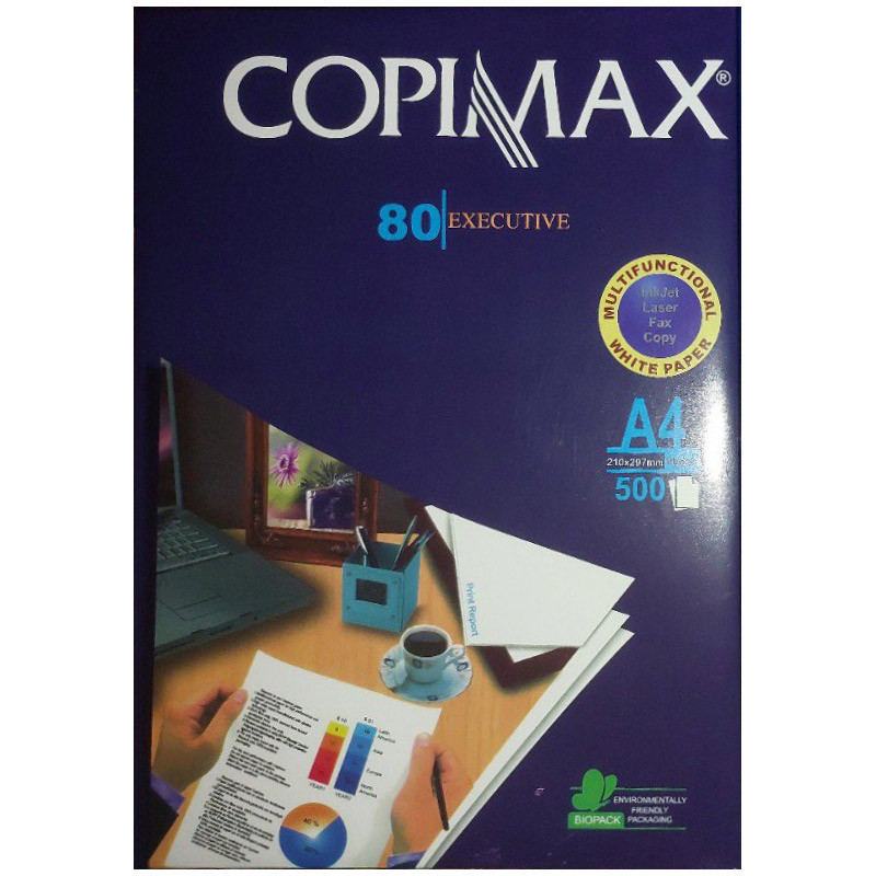 کاغذ A4 کپی مکس مدل EXECUTIVE بسته 500 عددی کاغذ A4 کپی مکس مدل EXECUTIVE بسته 500 عددی