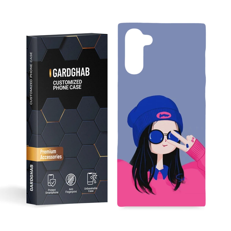 کاور گارد قاب مدل دخترانه مناسب برای گوشی موبایل سامسونگ Galaxy Note 10  