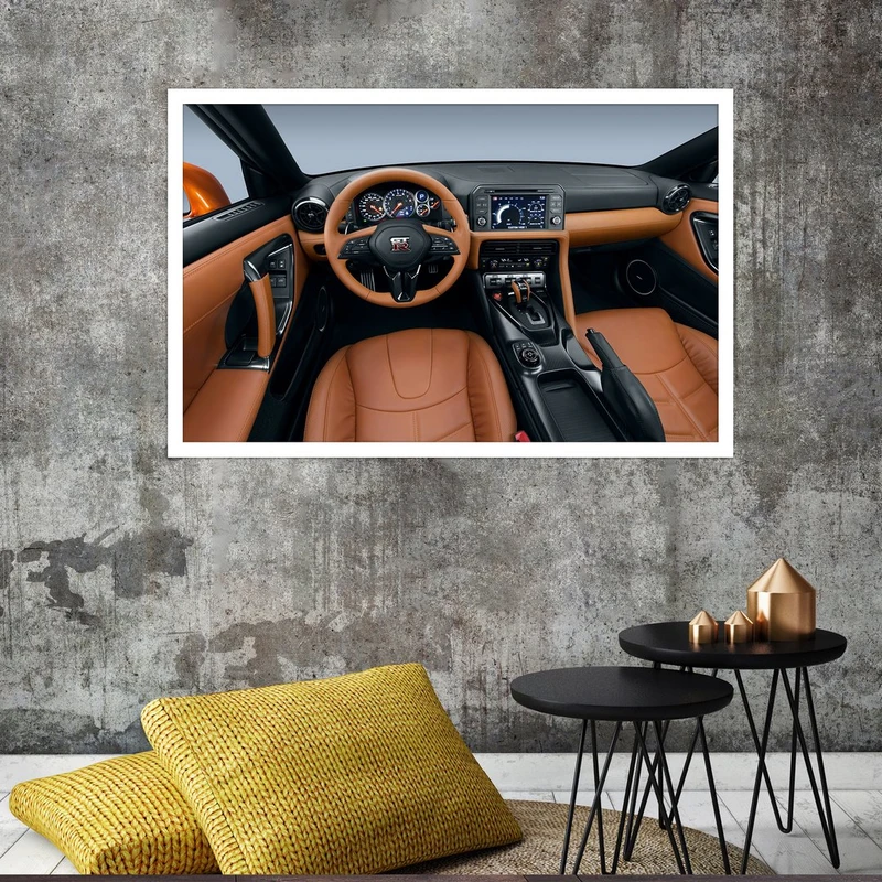 تابلو بکلیت طرح طراحی داخلی ماشین مدل W-S4582