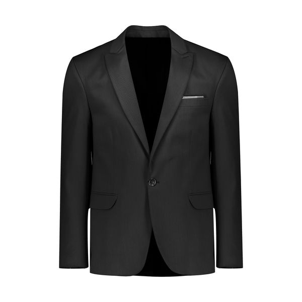 کت تک مردانه مدل سرژه MMD-BL رنگ مشکی