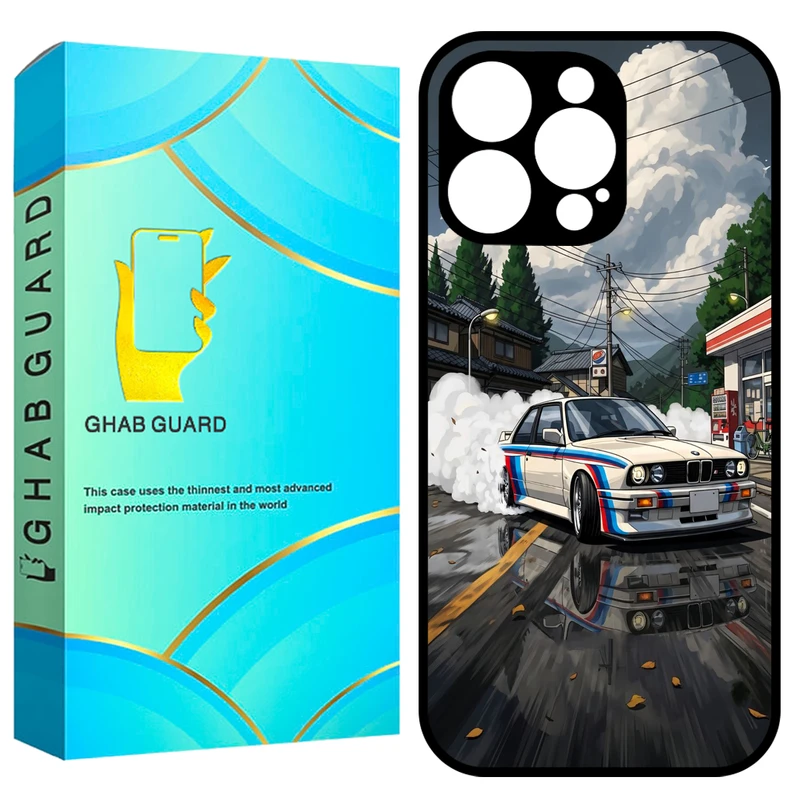 کاور قاب گارد طرح ماشین مدل GCHP16P مناسب برای گوشی موبایل اپل iPhone 16 Pro