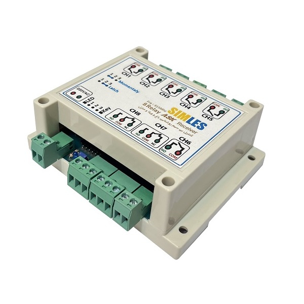 ریموت کنترل ریموتی 8 کانال سیملس مدل PN1493