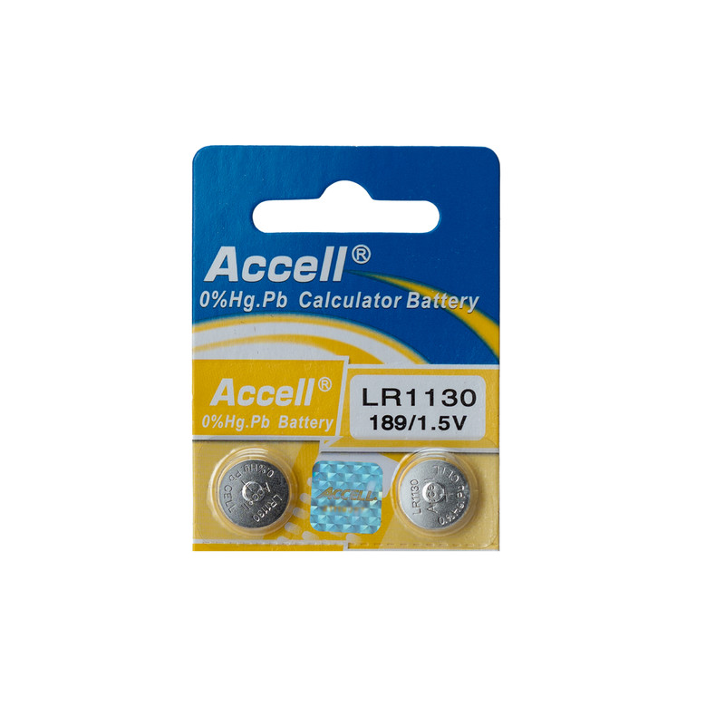 باتری سکه ای اکسل مدل LR1130 بسته دو عددی