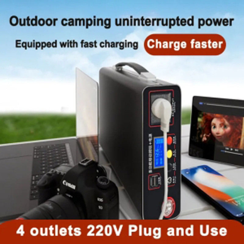 باتری خورشیدی مدل SY-A1S-300W ظرفیت 60000 میلی آمپر ساعت