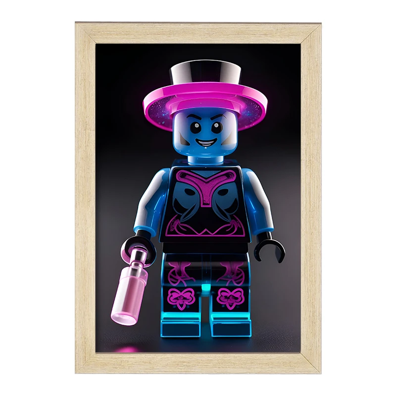 تابلو خندالو مدل لگو (Lego) کد F7043