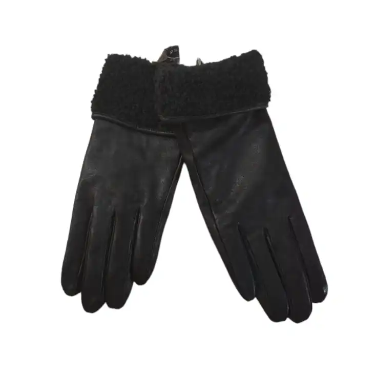 دستکش زنانه استایل لیدر مدل چرمی 404040