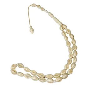 تسبیح بازرگانی میلادی مدل استخوان دست ساز حکاکی کد T_368