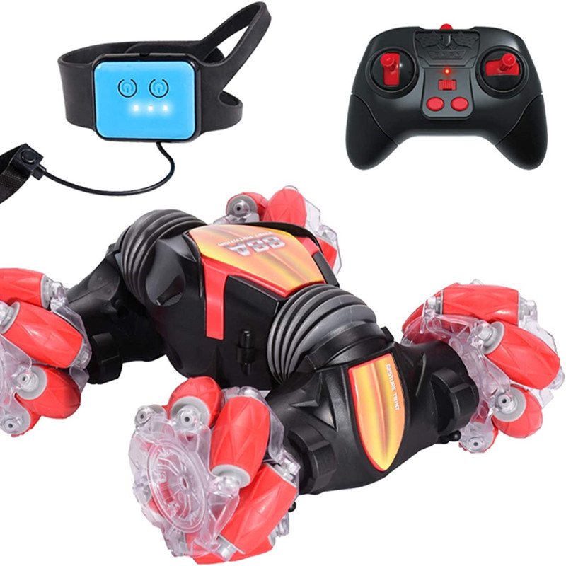 ماشین بازی کنترلی مدل کرمی 360 درجه ساعت مچی