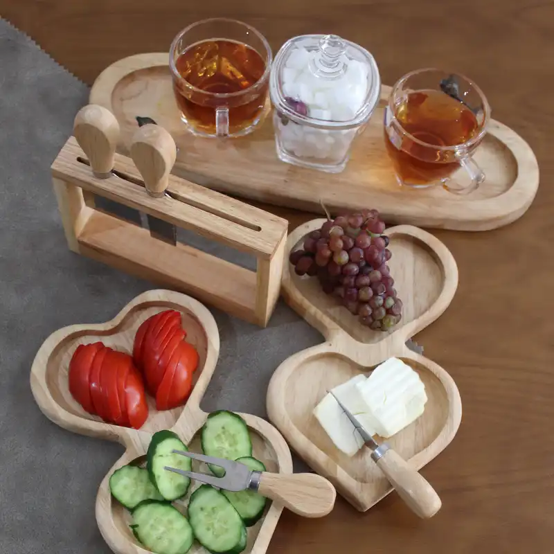 ست کارد صبحانه خوری مدل 20224 مجموعه 4 عددی به همراه استند