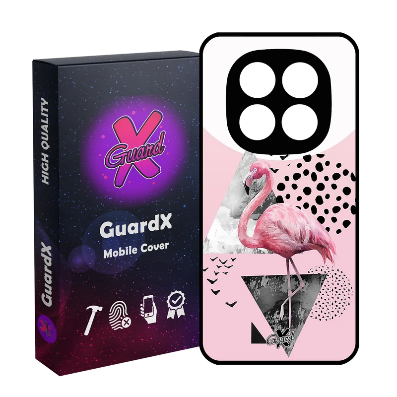 کاور گارد ایکس طرح Flamingo مدل 10066 مناسب برای گوشی موبایل شیائومی Redmi Note 14 Pro 4G