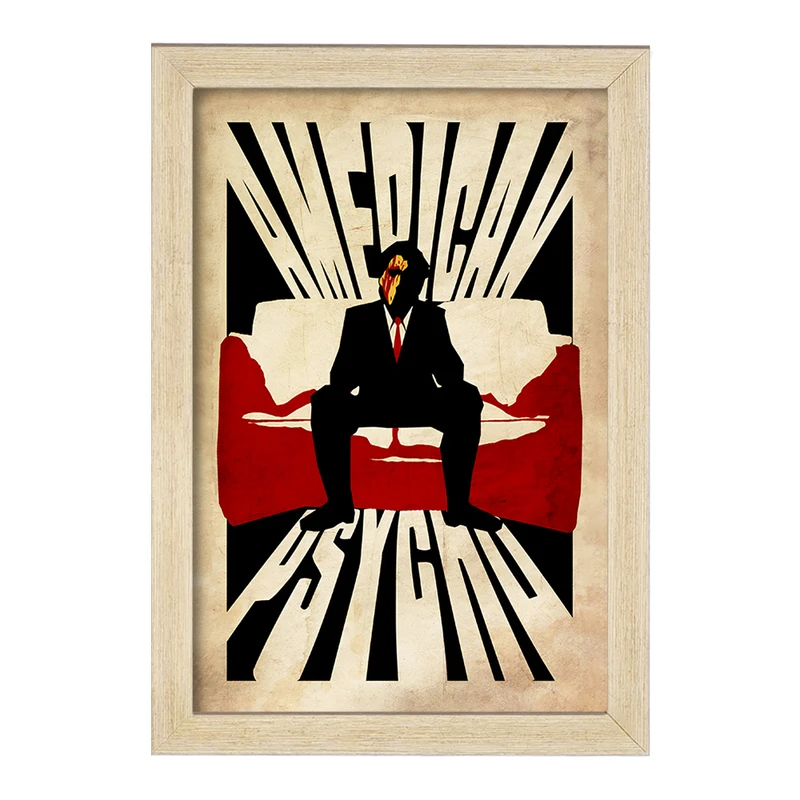 تابلو خندالو مدل روانی آمریکایی (American Psycho) کد F10123