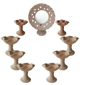 مجموعه ظروف هفت سین 9 پارچه مدل ستاره