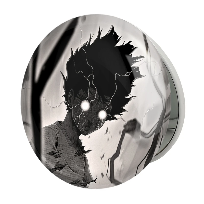 آینه جیبی خندالو طرح ریتسو انیمه موب سایکو Mob Psycho 100 مدل تاشو کد 24457 