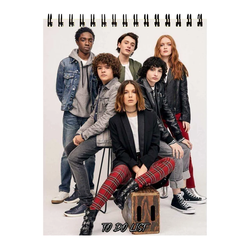 دفتر برنامه ریزی 50 برگ طرح استرنجر تینگز کد 2921