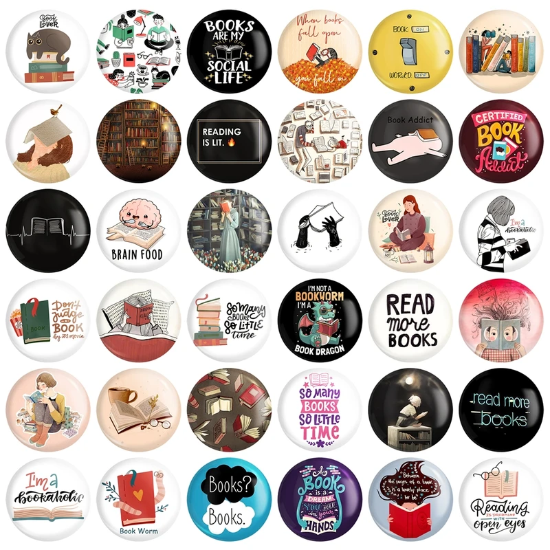 پیکسل خندالو طرح کتاب و کتاب خوانی Book کد 101 مدل بزرگ مجموعه 36 عددی