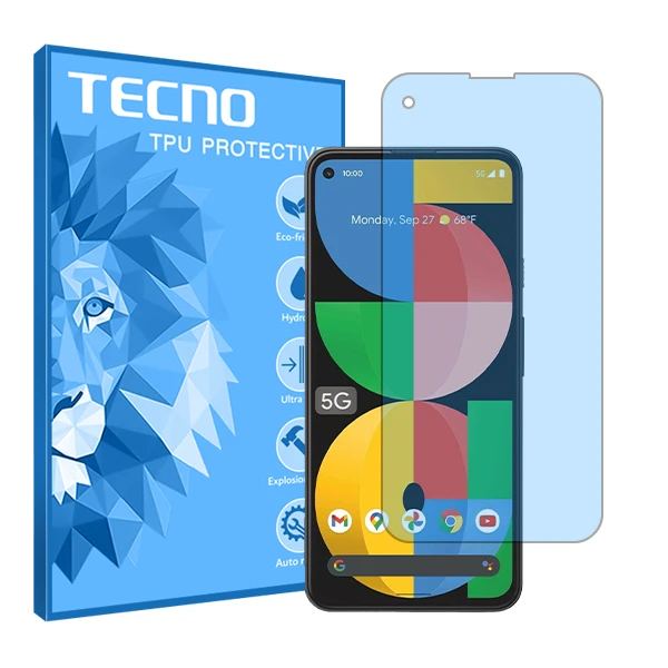 محافظ صفحه نمایش ضد اشعه آبی تکنو مدل HyBLU مناسب برای گوشی موبایل گوگل Pixel 5a 5G