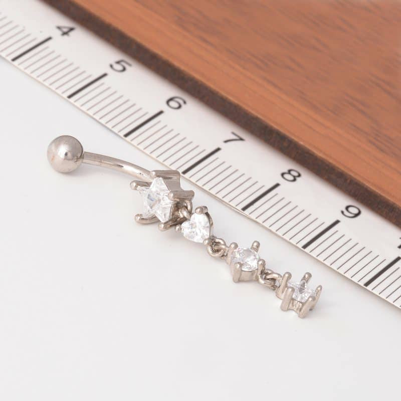 پیرسینگ ناف زنانه پایتخت مدل PS246098_A