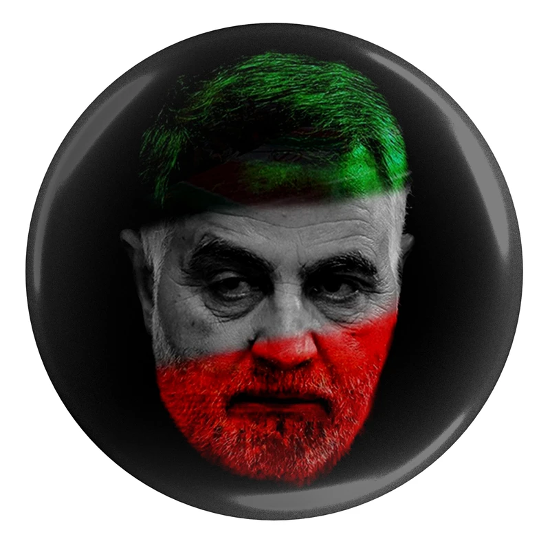 پیکسل طرح سردار شهید حاج قاسم سلیمانی مدل S4822