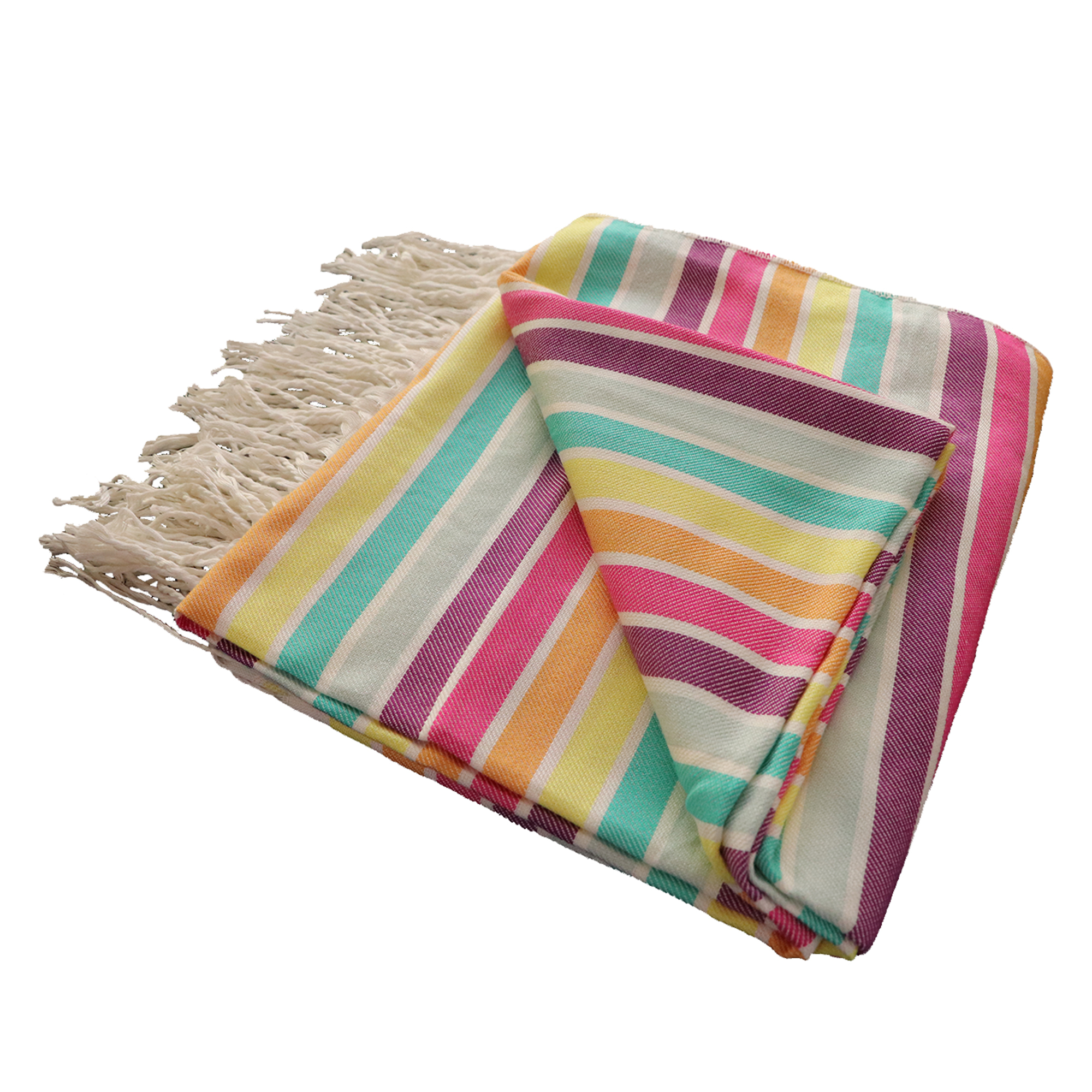 حوله استخری مدل رنگین کمان سایز 103× 180 سانتیمتر 