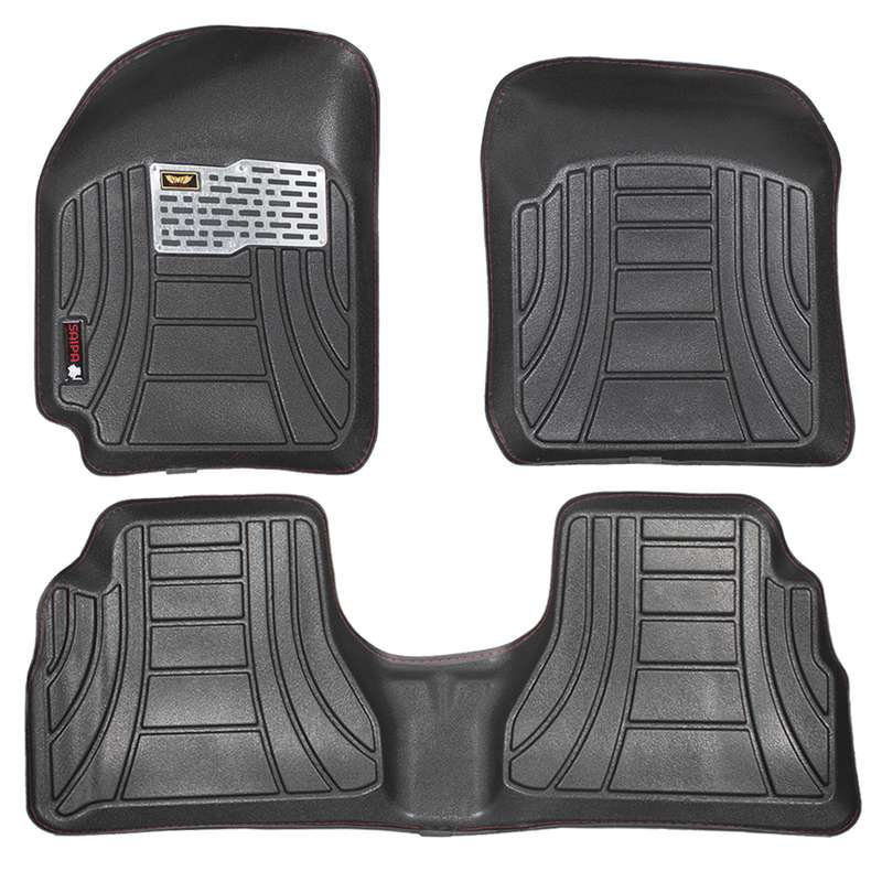 کفپوش سه بعدی خودرو ماهوت مدل دور دوز مناسب برای پراید 131