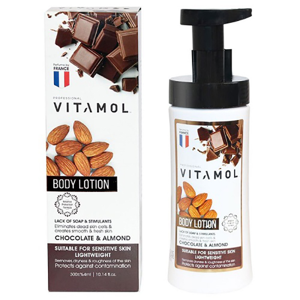 لوسیون بدن ویتامول مدل CHOCOLATE & ALMOND حجم 300 میلی لیتر