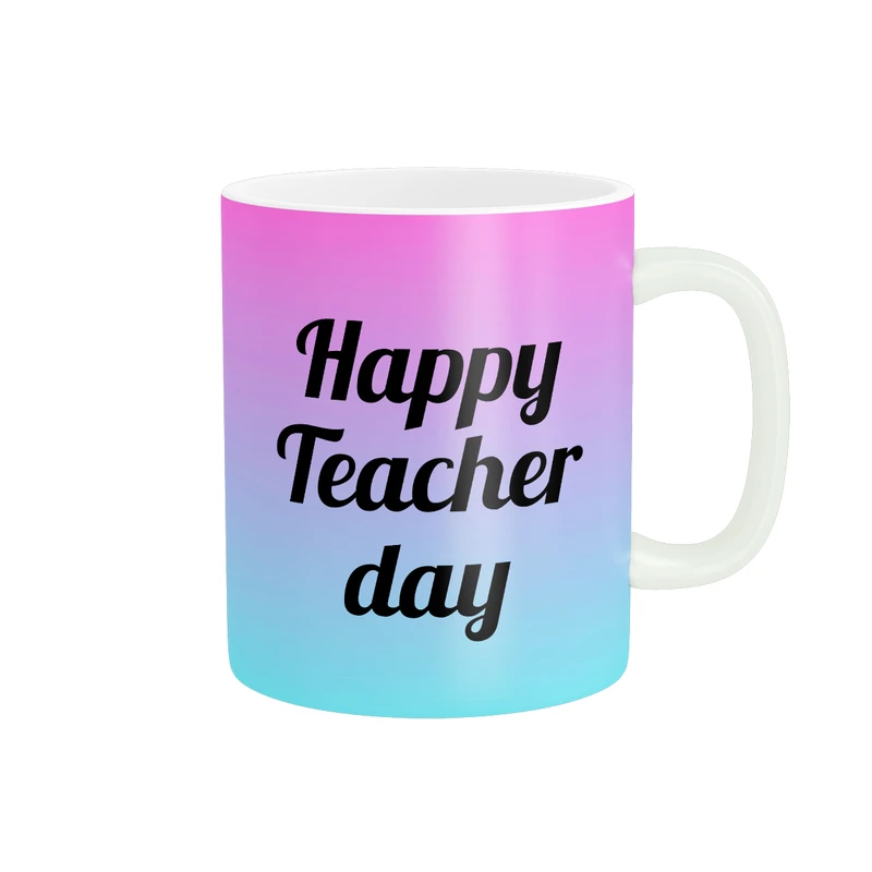 ماگ پاد آفرین مدل مناسبتی طرح روز معلم مبارک کد p8855