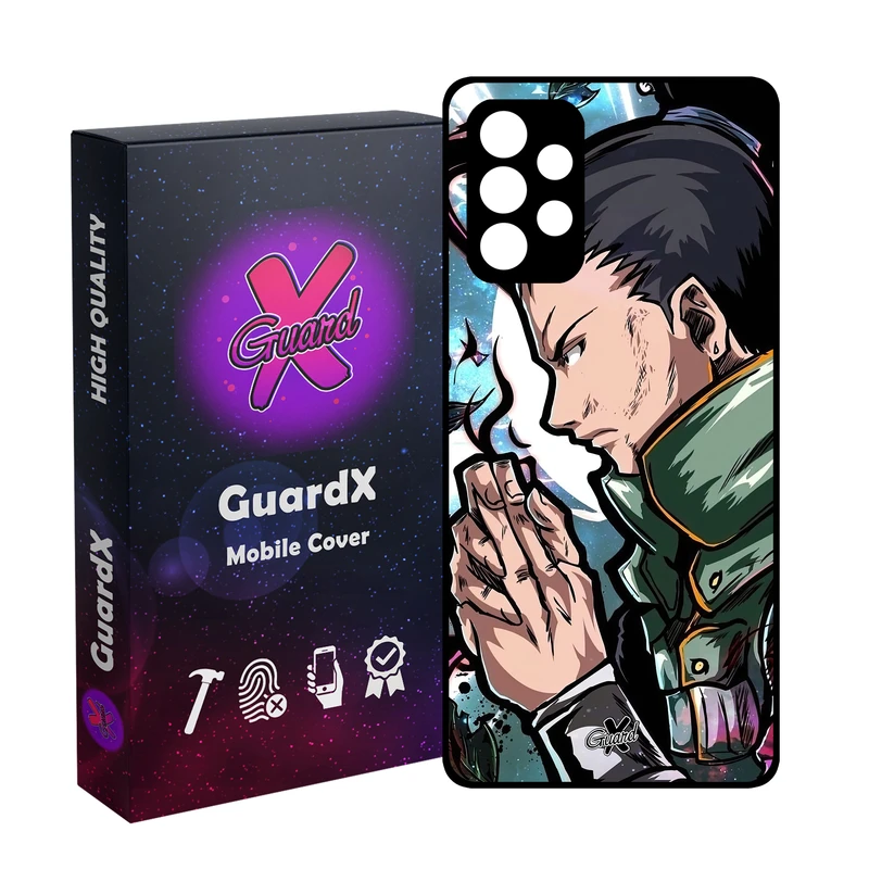 کاور گارد ایکس طرح شیکامارو انیمه مدل Glass10594 مناسب برای گوشی موبایل سامسونگ Galaxy A52/A52S