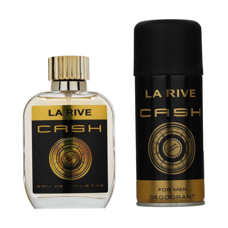 ست ادو تویلت مردانه لا ریو مدل Cash حجم 100 میلی لیتر