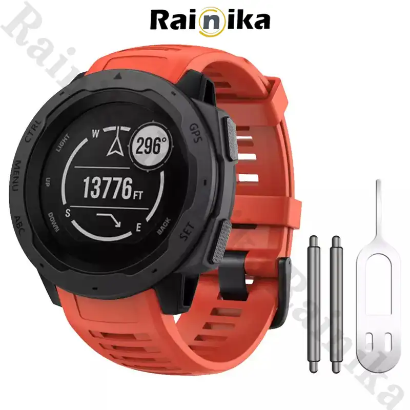 بند رینیکا مدل instinct مناسب برای ساعت هوشمند گارمین instinct