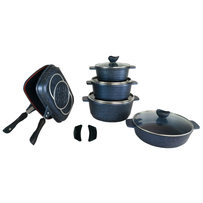 مجموعه سرویس پخت و پز 12 پارچه پیلو مدل HAPPY