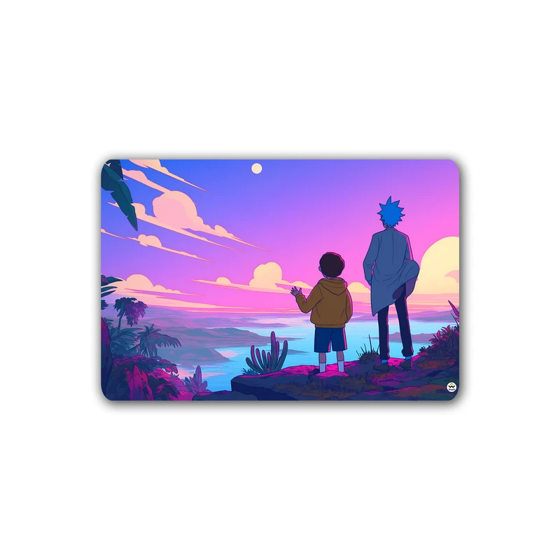 ماوس پد مخصوص بازی شادیت مدل ریک و مورتی کد 620 سایز 37*24 سانتیمتر