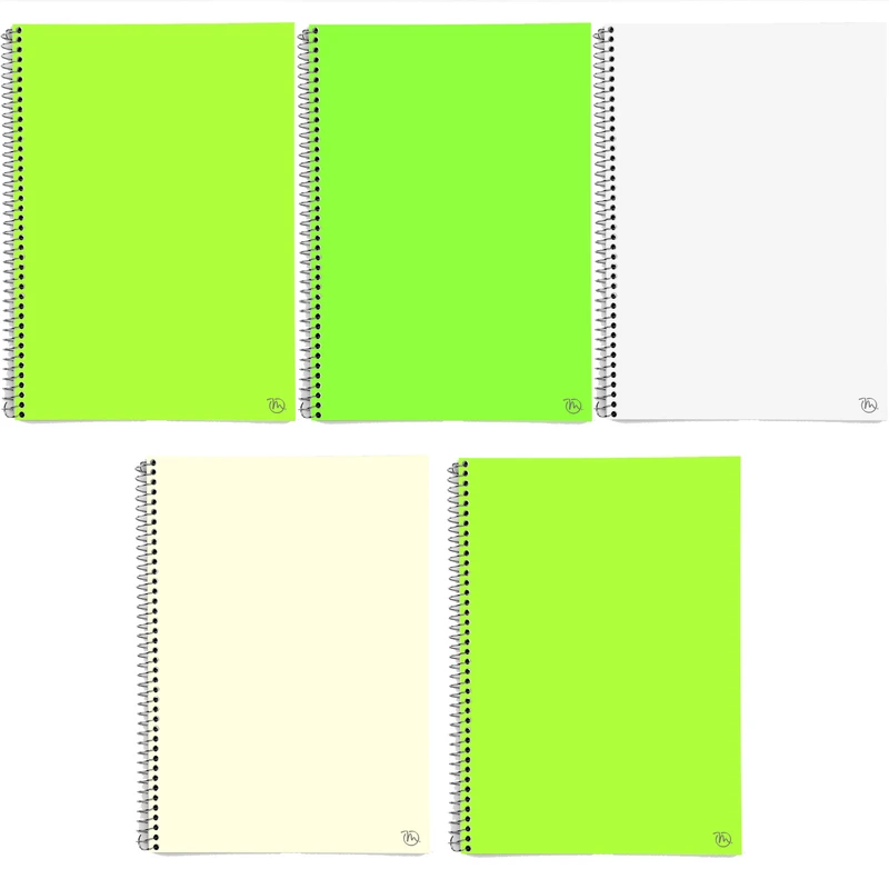 دفتر مشق 50 برگ مدوپد طرح ساده کد BD10147 مجموعه 5 عددی