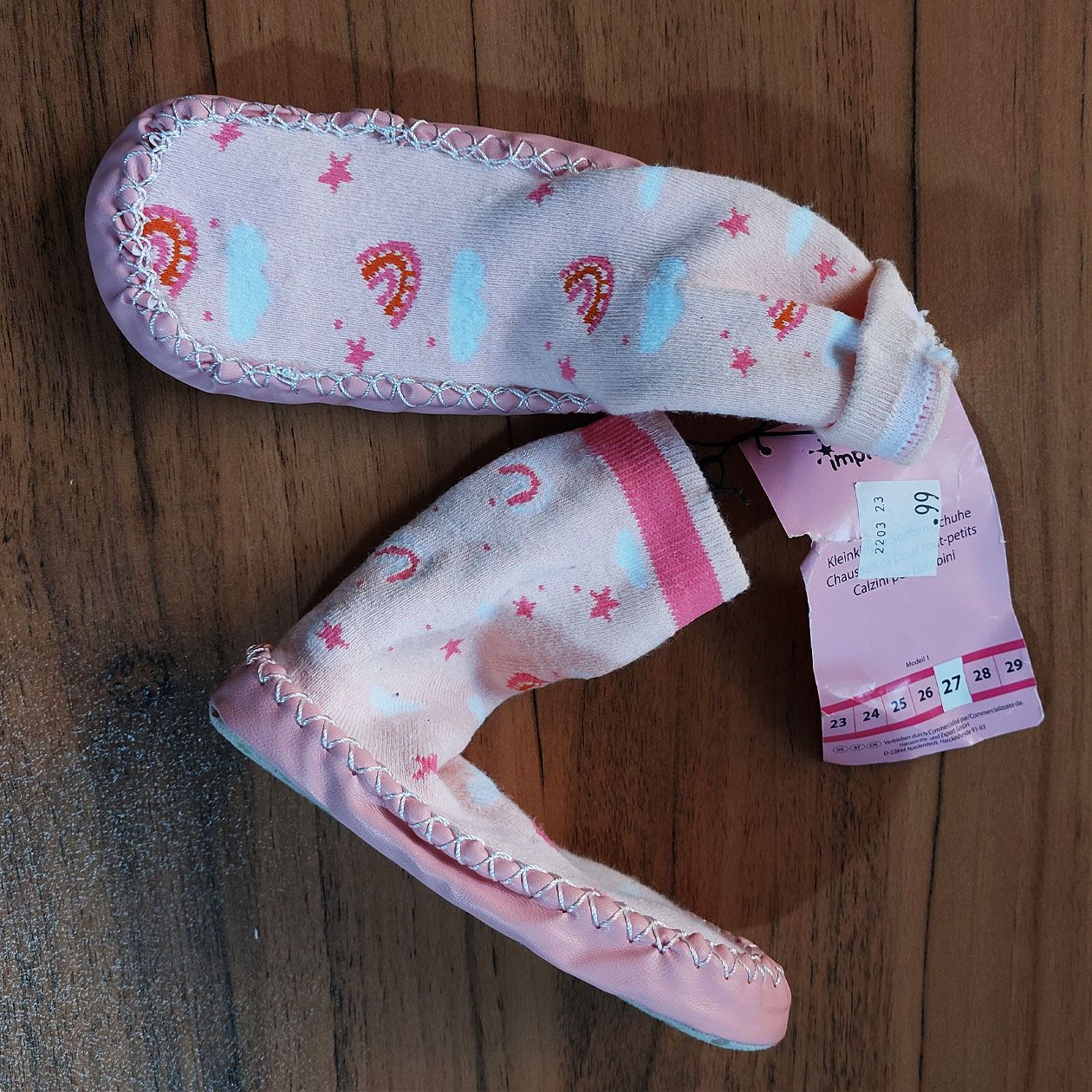 پاپوش دخترانه ایمپی دیمپی مدل جورابی -  - 5