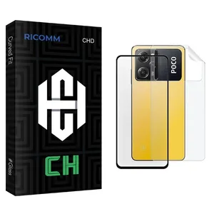 Ricomm CH Screen Protector For Xiaomi Poco X5 Pro With Back Protector