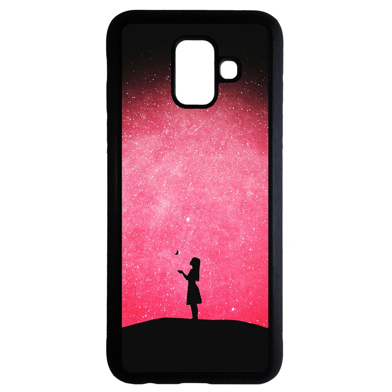 کاور طرح دختر کد 1146 مناسب برای گوشی موبایل سامسونگ galaxy a6 plus