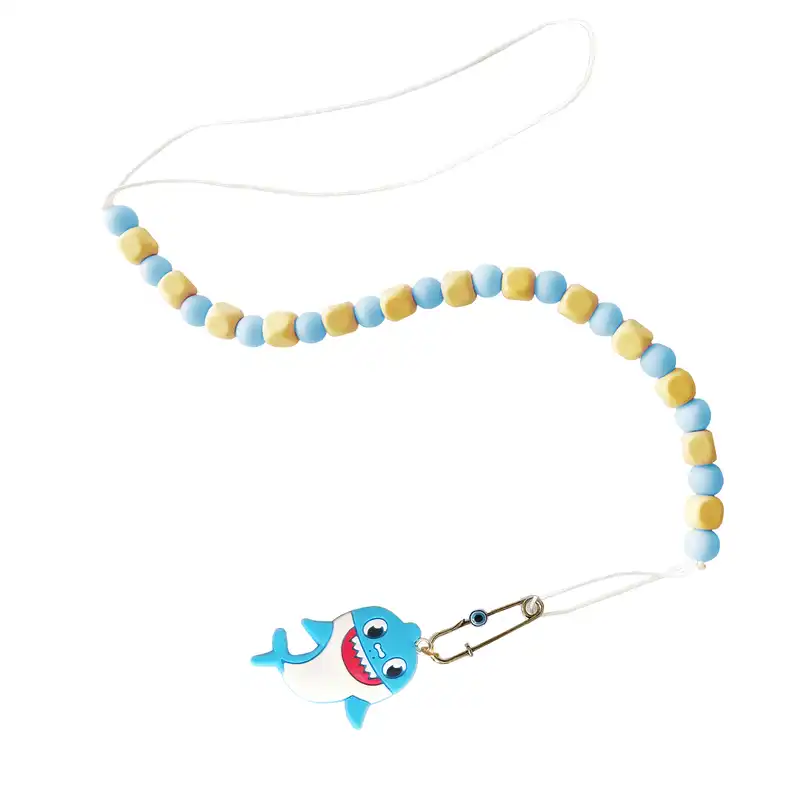 زنجیر پستانک مدل کوسه ماهی کد 01