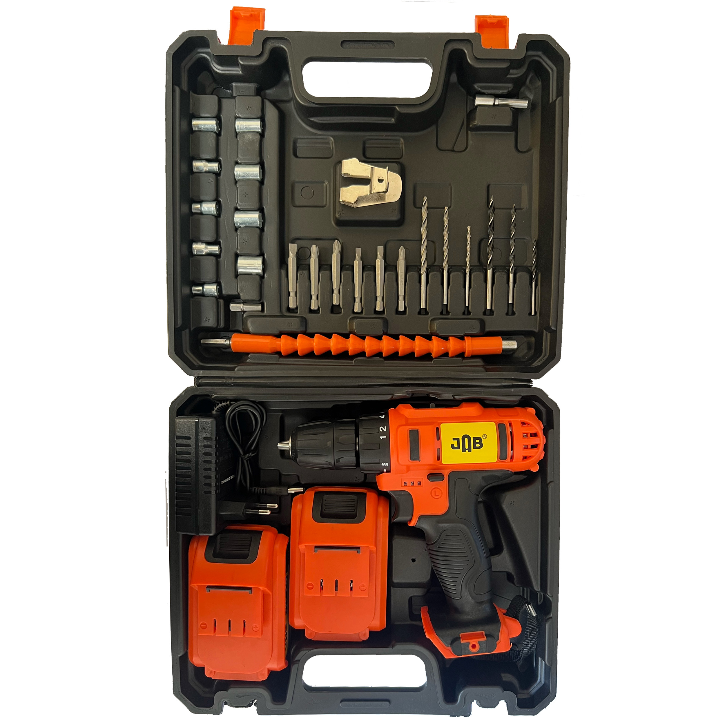 پیچ گوشتی شارژی جاب مدل JBE-3240 T مجموعه 45 عددی پیچ گوشتی شارژی جاب مدل JBE-3240 T مجموعه 45 عددی