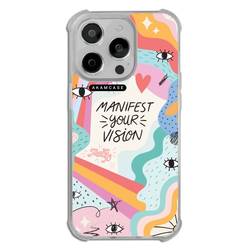 کاور آکام مدل AMCWTA14PRO-GOOD VIBES7 مناسب برای گوشی موبایل اپل iPhone 14 Pro