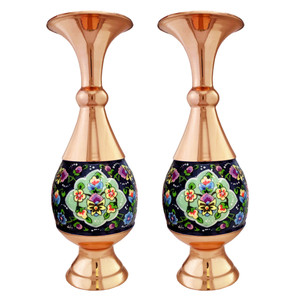 گلدان مسی مدل پرداز کد JR-pg20 بسته 2 عددی