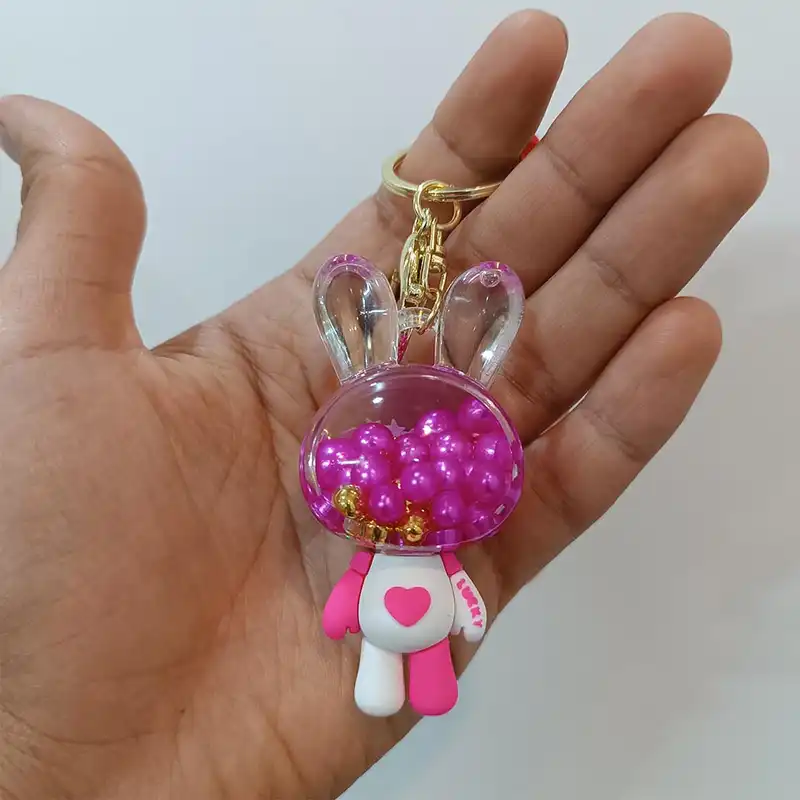 جاکلیدی مدل آکواریومی طرح خرگوش لاکی