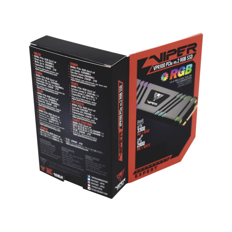 اس اس دی اینترنال وایپر مدل VPR100 ظرفیت 512 گیگابایت 3