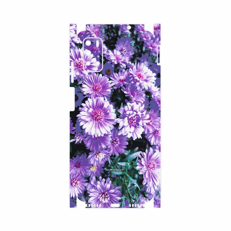 برچسب پوششی ماهوت مدل Purple-Flower-FullSkin مناسب برای گوشی موبایل جی پلاس Z10