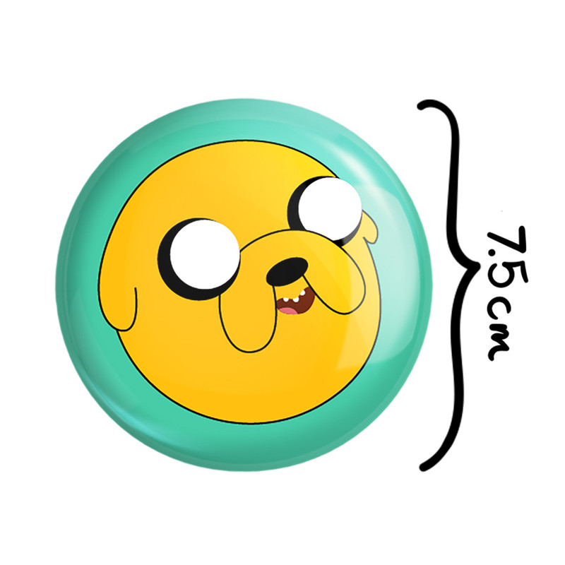 آینه جیبی خندالو مدل جیک وقت ماجراجویی Adventure Time  کد 20834