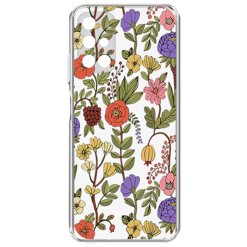 کاور طرح Tiny Flower مناسب برای گوشی موبایل سامسونگ Galaxy A71