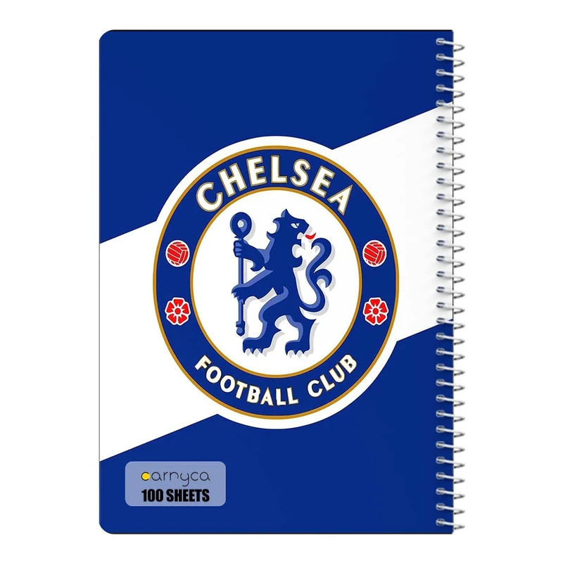 دفتر مشق 100 برگ سیمی کارنیکا طرح چلسی Chelsea کد 17482